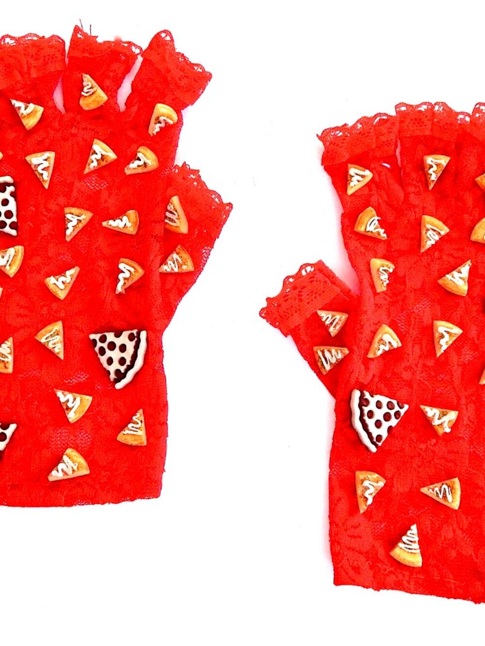 GASOLINE GLAMOUR PIZZA PARTY GLOVES🍕🧤